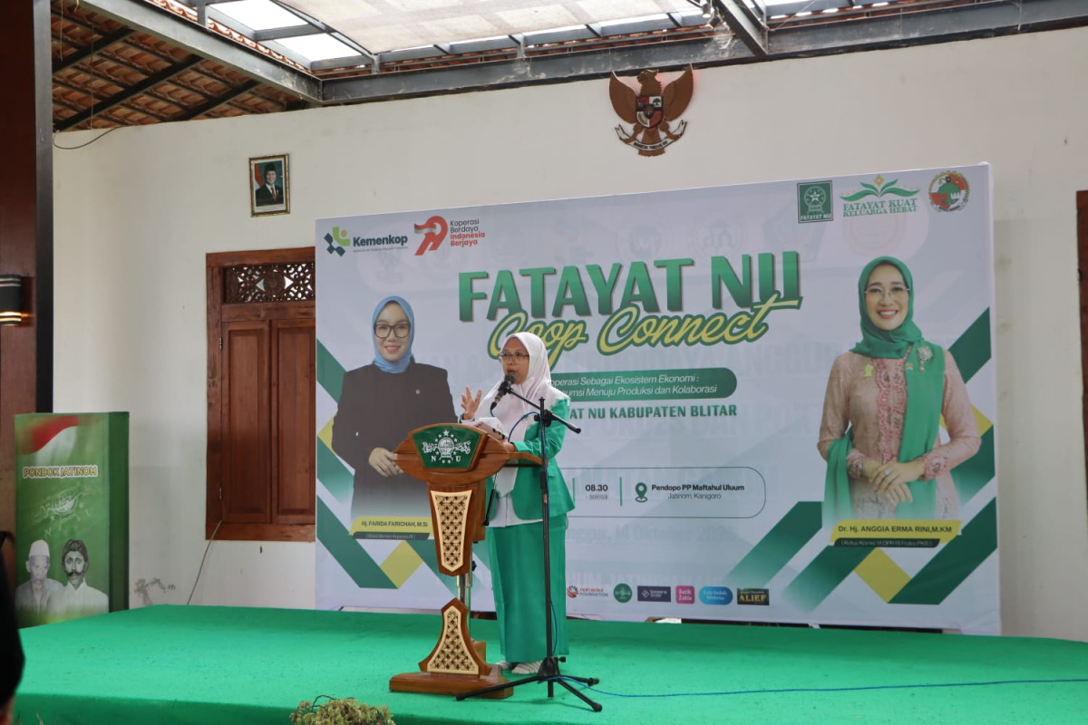 Ketua PC Fatayat NU Kabupaten Blitar: Fatayat NU Coop Connect Jadi Gerakan Menghubungkan Potensi Kader Menuju Kesejahteraan Bersama